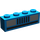 LEGO Bleu Brique 1 x 4 avec Argent Auto Headlights (3010)