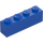 LEGO Blue Brick 1 x 4 with Slanted &#039;POLICE&#039; Logo (1414 / 3010)