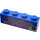 LEGO Blue Brick 1 x 4 with &#039;Turbo Sprinter&#039; (Left) Sticker (3010)