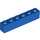 LEGO Blauw Steen 1 x 6 (3009)