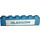 LEGO Blauw Steen 1 x 6 met &quot;GLASGOW&quot; aan Wit background (3009)