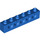 LEGO Blue Brick 1 x 6 with Holes (3894)