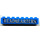 LEGO Bleu Brique 1 x 8 avec Headquarters Autocollant (3008)
