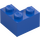 LEGO Blue Brick 2 x 2 Corner (2357)