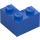 LEGO Blue Brick 2 x 2 Corner (2357)