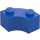 LEGO Blue Brick 2 x 2 Round Corner with Stud Notch and Reinforced Underside (85080)