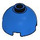 LEGO Blau Stein 2 x 2 Rund mit Dome oben (Hohlnoppen, Achshalter) (3262 / 30367)