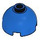 LEGO Blau Backstein 2 x 2 Runden mit Dome oben (Hohlbolzen, Achshalter) (3262 / 30367)