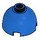 LEGO Blue Brick 2 x 2 Round with Dome Top (Safety Stud, Axle Holder) (3262 / 30367)