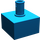 LEGO Bleu Brique 2 x 2 Studless avec Verticale Épingle (4729)