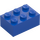 LEGO Blue Brick 2 x 3 (3002)