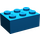 LEGO Blue Brick 2 x 3 (Earlier, without Cross Supports) (3002)