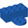 LEGO Blauw Steen 2 x 4 Magneet met Plaat (35839 / 90754)