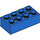 LEGO Blue Brick 2 x 4 with Axle Holes (39789)