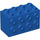 LEGO Bleu Brique 2 x 4 x 2 avec Goujons sur Sides (2434)