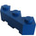 LEGO Blue Brick 3 x 3 Facet (2462)