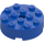 LEGO Blue Brick 4 x 4 Round with Hole (87081)