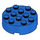 LEGO Blue Brick 4 x 4 Round with Hole (87081)