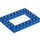 LEGO Blauw Steen 6 x 8 met Open Midden 4 x 6 (1680 / 32532)