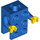 LEGO Blue Brick Costume with Blue Arms and Yellow Hands (38376)