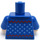 LEGO Bleu C-3PO dans Bleu Pullover avec R2-D2 Minifig Torse (973 / 76382)
