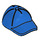 LEGO Azul Gorra con Corto Curvo Bill con Agujero en Parte superior (11303)