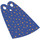 LEGO Blue Cape with &quot;M&quot; and Stars on Back (105173)