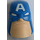 LEGO Blau Captain America Groß Figure Kopf (901 / 76676)