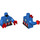 LEGO Blue Captain America Minifig Torso (973 / 76382)