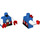 LEGO Bleu Captain America Torse (973 / 76382)