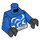 LEGO Blue Captain Boomerang with Blue Outfit Minifig Torso (973 / 76382)