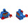 LEGO Blue Captain Marvel Minifig Torso (973 / 76382)