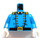 LEGO Blau Cavalry Colonel Torso (973)