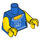 LEGO Blue Cheerleader Torso (973 / 88585)