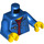 LEGO Bleu City Minifig Torse (973 / 76382)