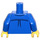 LEGO Blau City Minifig Torso (973 / 76382)
