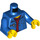 LEGO Blue City Minifig Torso (973 / 76382)