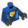 LEGO Bleu Clay Minifigurine Torse (973 / 76382)