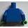 LEGO Blu Clock King Minifigure Busto (973 / 88585)