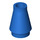 LEGO Blue Cone 1 x 1 without Top Groove (4589 / 6188)