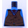 LEGO Blauw Cowboy Blauw Shirt Torso zonder armen (973)