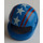 LEGO Blue Crash Helmet with Red Lines and White Stars (2446)