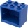 LEGO Blau Schrank 2 x 3 x 2 mit vertieften Noppen (92410)