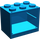 LEGO Blau Schrank 2 x 3 x 2 mit festen Bolzen (4532)