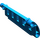 LEGO Bleu Incurvé Panneau 11 x 3 avec 2 Épingle des trous (62531)