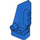 LEGO Bleu Incurvé Panneau 4 Droite (64391)