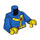 LEGO Blu Cyclops con Blu Abito Minifigure Busto (973 / 76382)