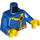 LEGO Blu Cyclops con Blu Abito Minifigure Busto (973 / 76382)