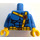 LEGO Blu Cyclops con Blu Abito Minifigure Busto (973 / 76382)