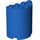 LEGO Blue Cylinder 2 x 4 x 4 Half (6218 / 20430)